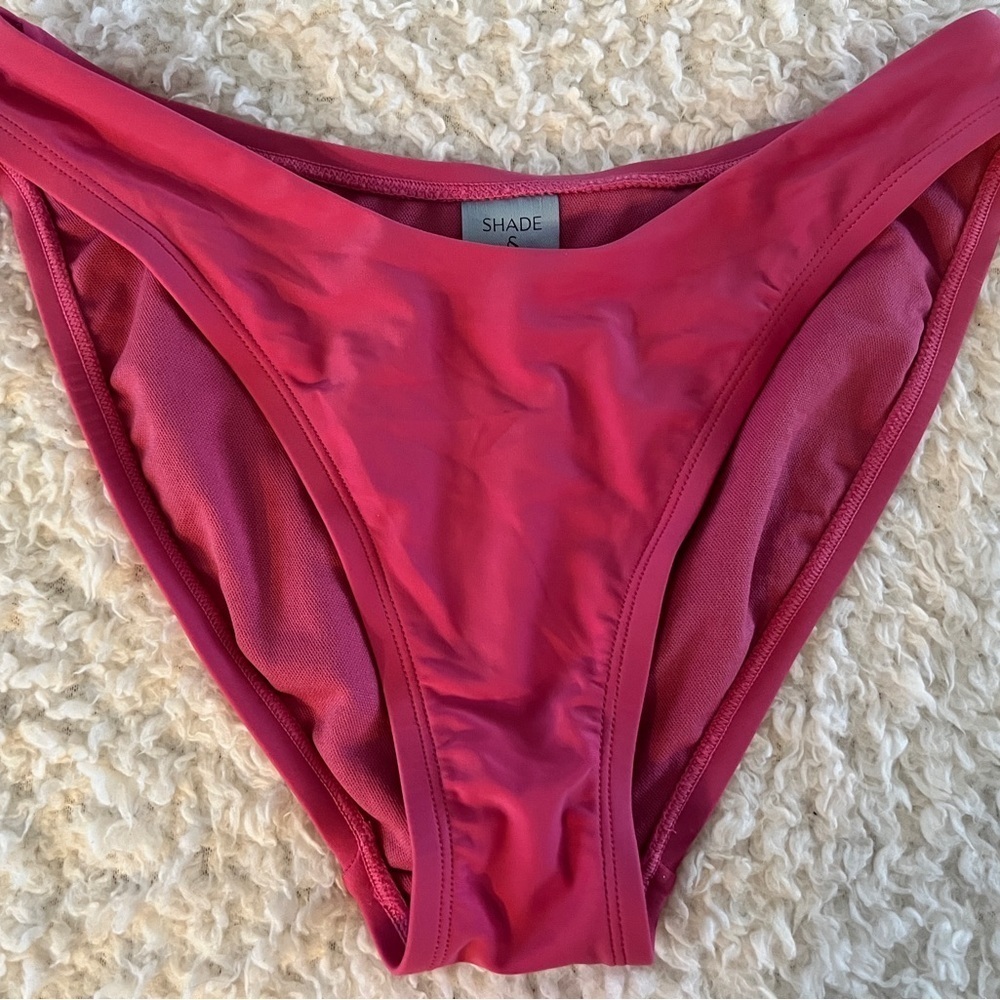 Pink Bikini bottoms NWOT